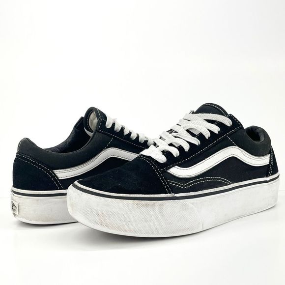 Vans Shoes - Vans Old Skool Suede Platforms low top size 7